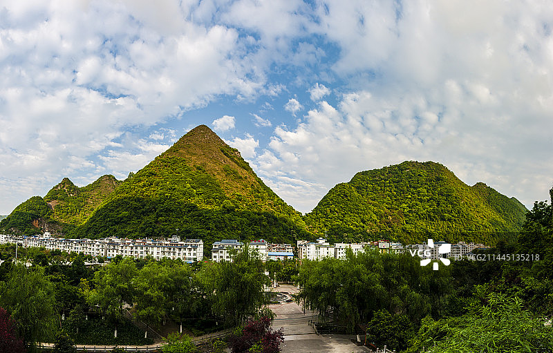 广西百色市乐业县风光图片素材