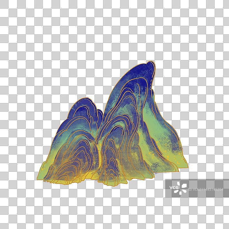 山（国风）图片素材