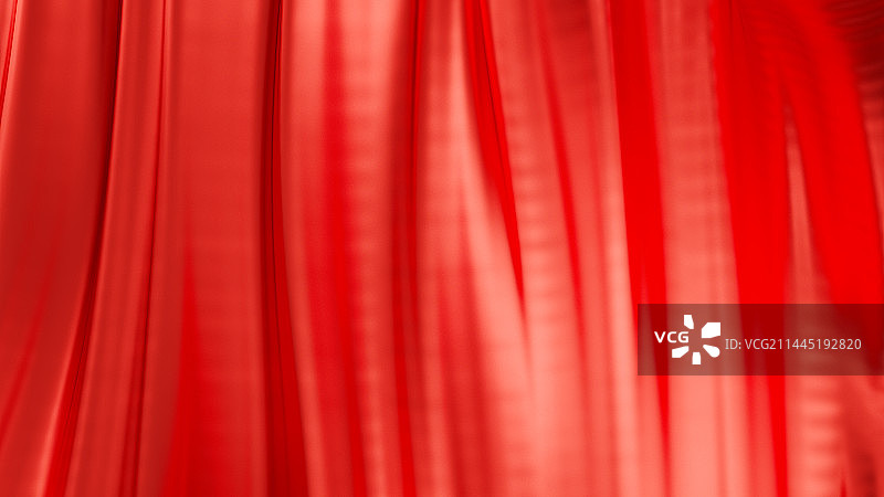 红色丝绸质感背景场景图片素材