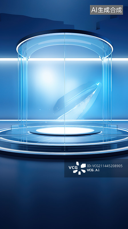 【AI数字艺术】现代建筑内部图片素材