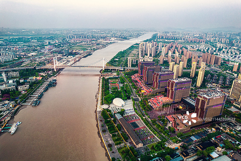 宁波甬江庆丰桥图片素材