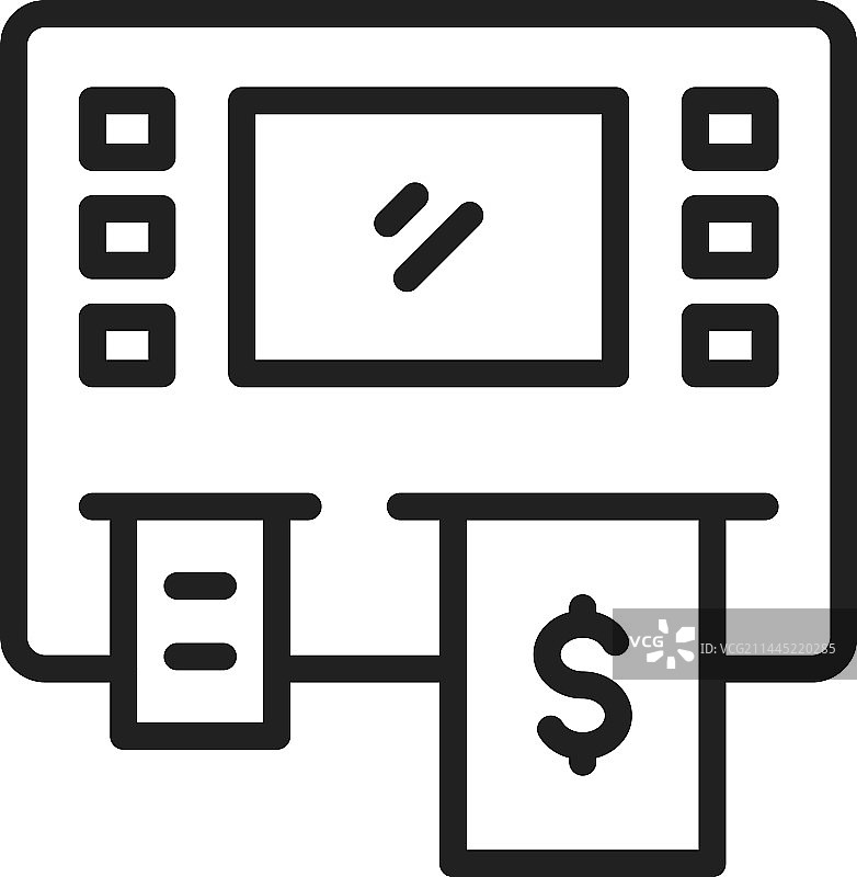 自动取款机图标图片素材