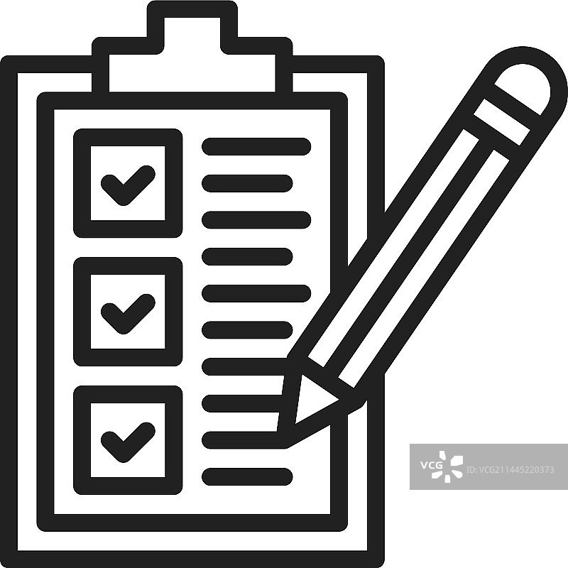 清单图标图像图片素材