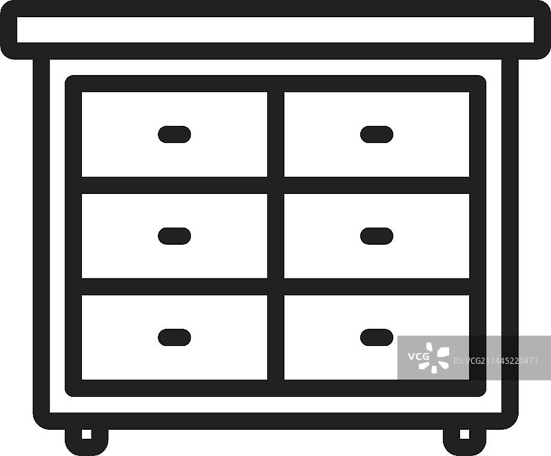 抽屉柜图标图像图片素材