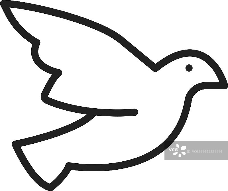 鸽子图标图片素材