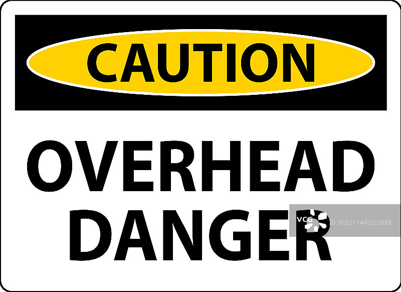 高空危险警示标志图片素材