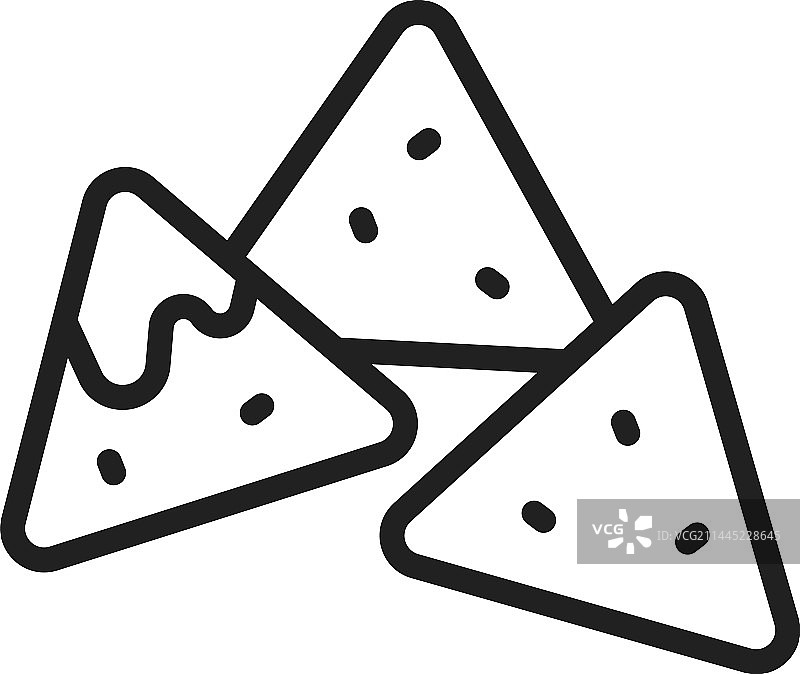 玉米片图标图片素材