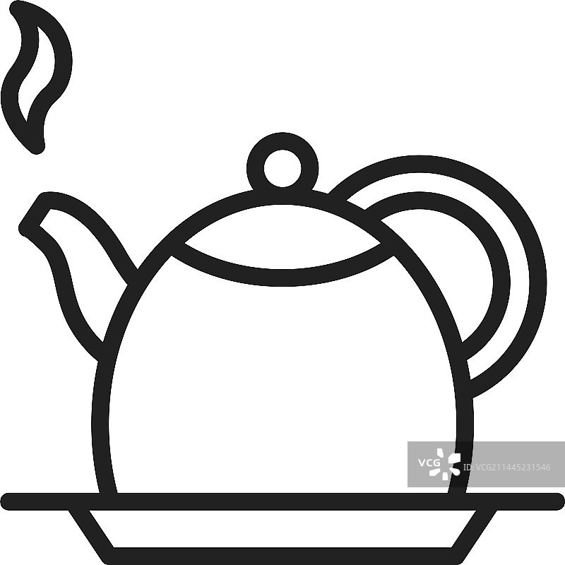 茶壶图标图片素材