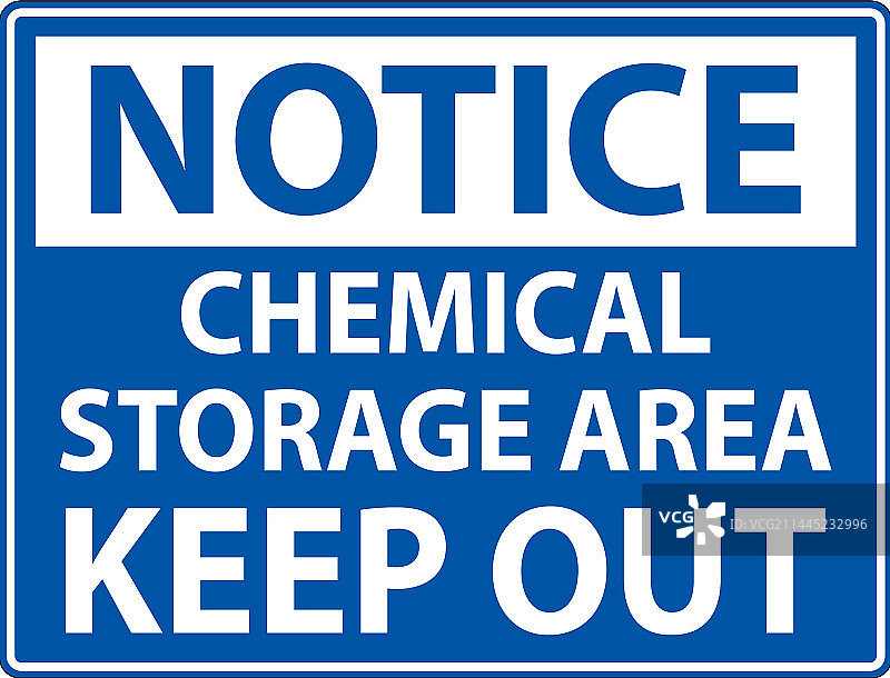 化学品存储区域禁止入内标志图片素材