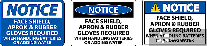 处理电池注意事项图片素材