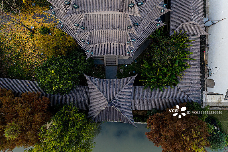 上海松江泗泾安方塔图片素材