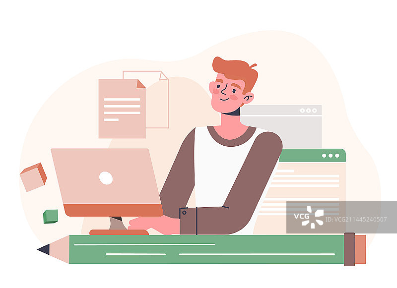 工作场所的文案撰稿人图片素材