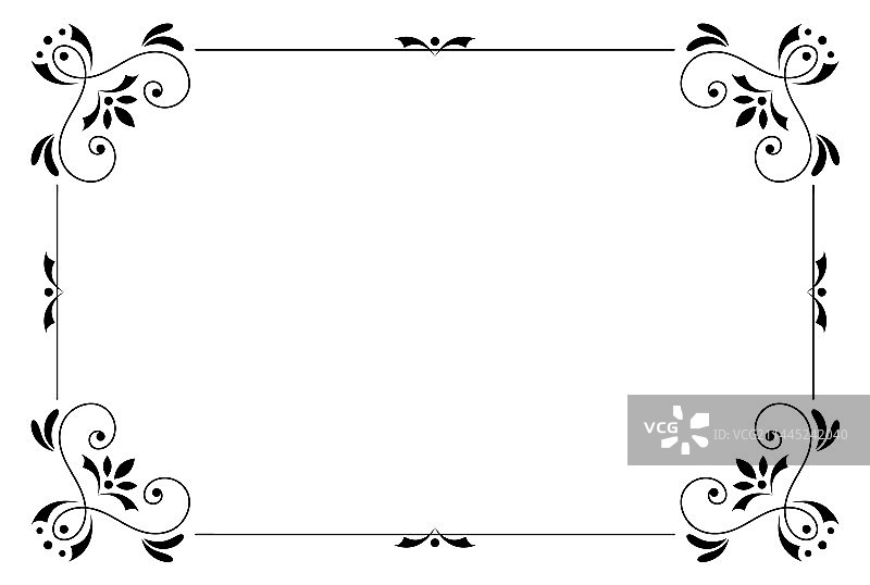 边框装饰婚礼装饰设计元素图片素材