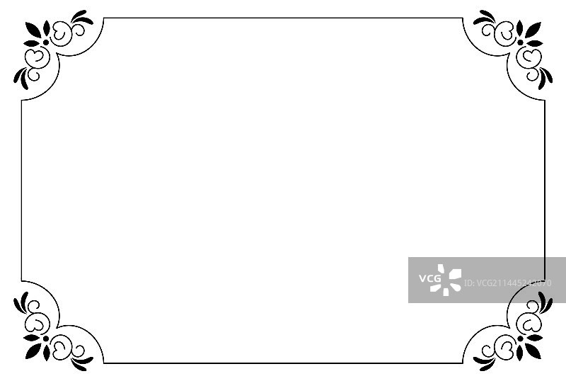 边框装饰婚礼装饰设计元素图片素材