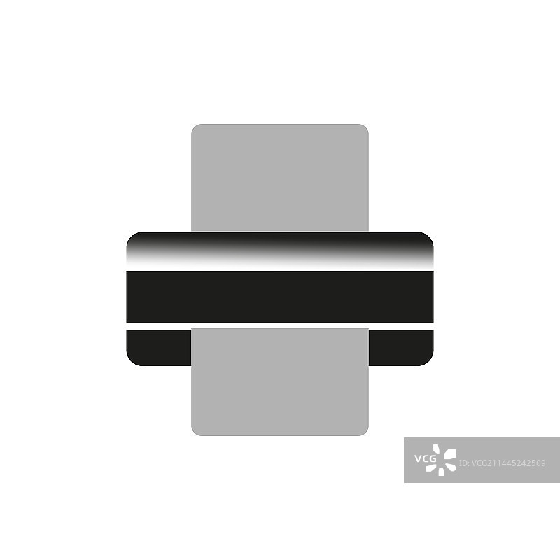 打印机或传真机Web图标符号图片素材