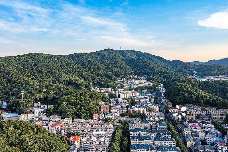 航拍湖南长沙城市景观图片素材