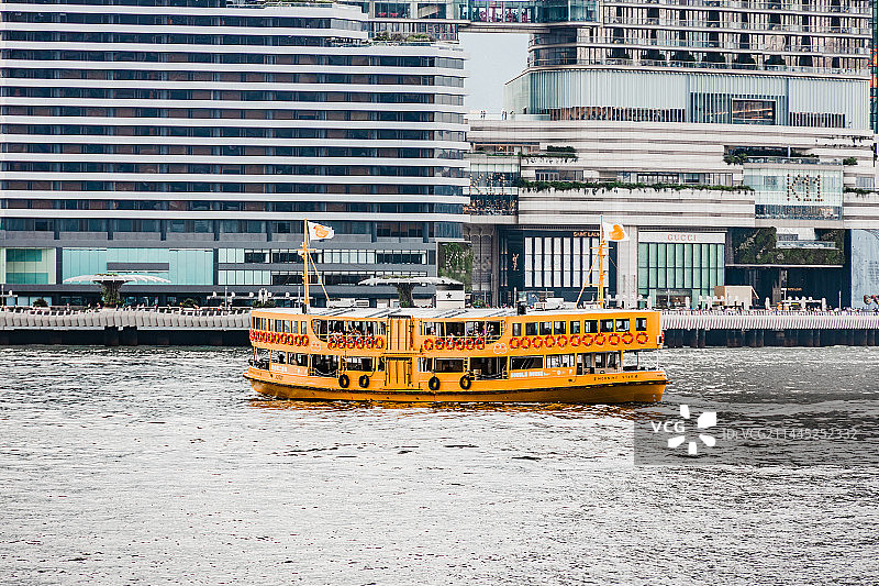 中国香港特区维多利亚港轮渡图片素材