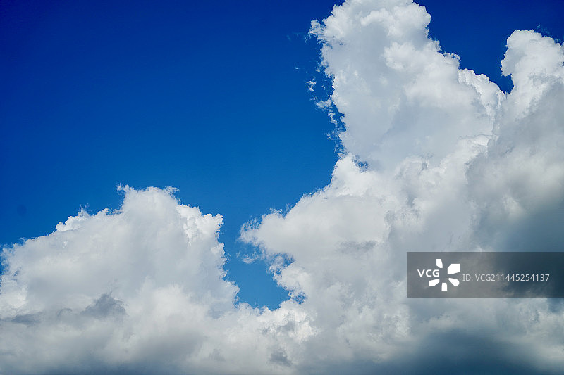 夏日 蓝天 白云图片素材