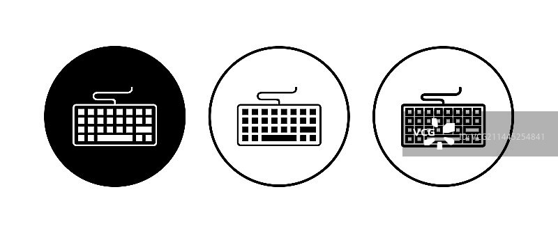 键盘图标合集：键盘符号图片素材