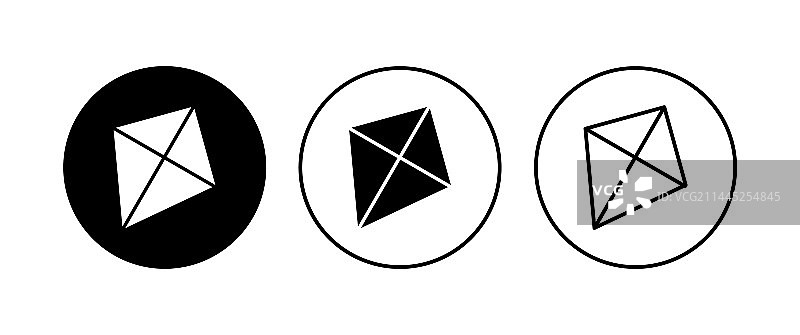 风筝图标集图片素材