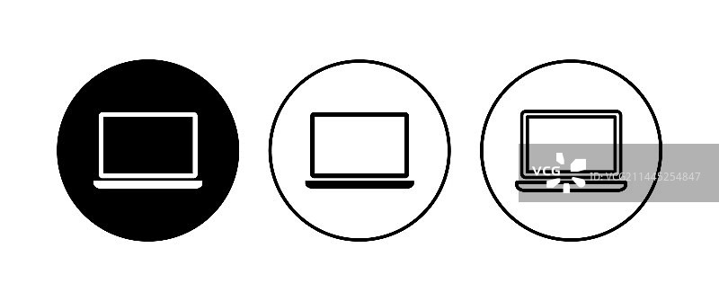 笔记本电脑图标集电脑图标图片素材