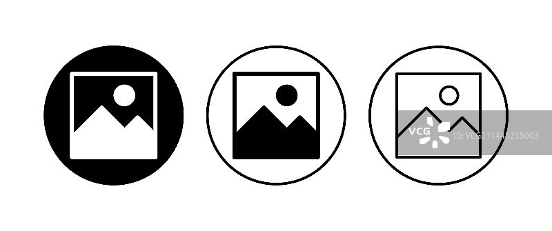 图片图标集照片库图标符号图片素材