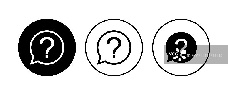 问题图标集图片素材