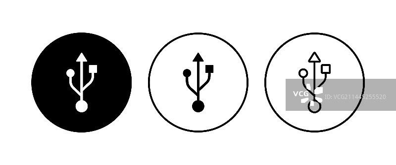 USB图标集闪存盘图标图片素材