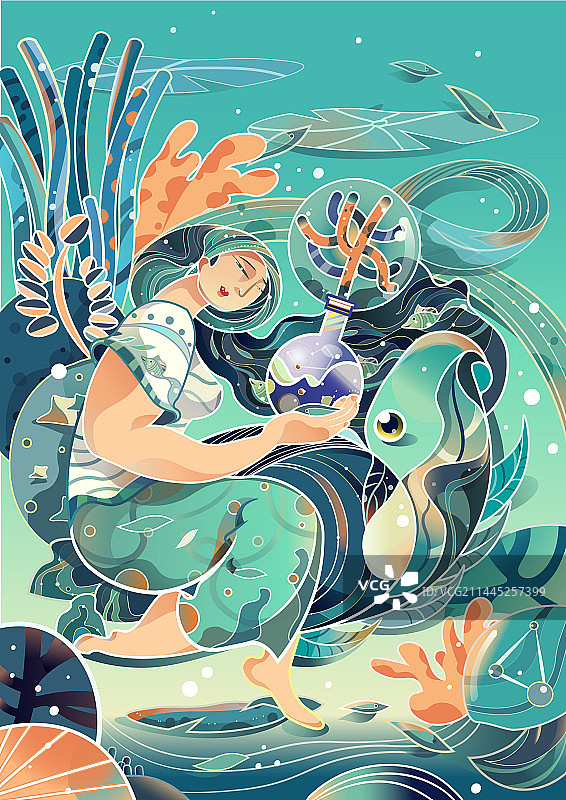 环境保护插画图片素材