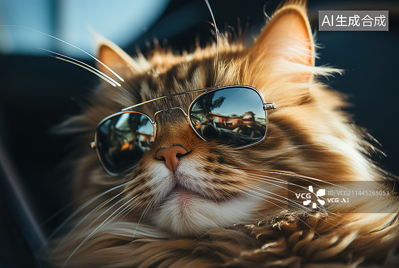 【AI数字艺术】猫咪图片素材