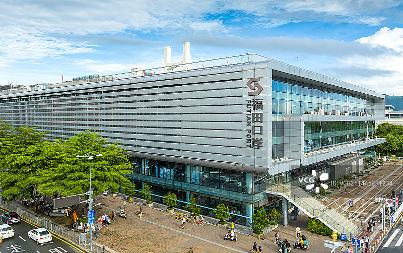 深圳福田口岸图片素材