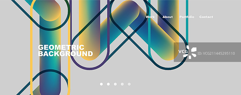 新潮的颜色重叠线条抽象的背景图片素材