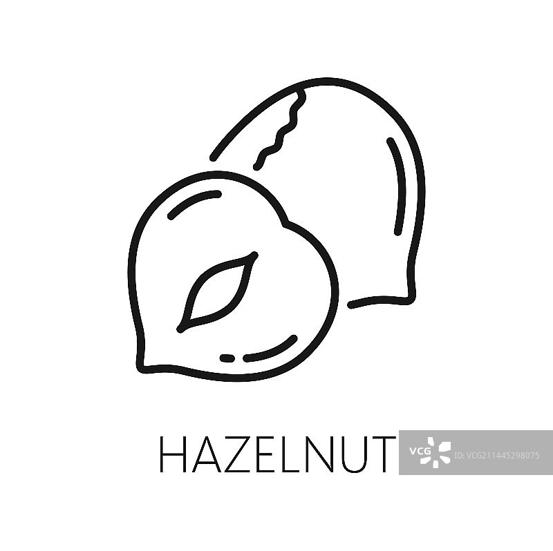 完整榛子零食图片素材