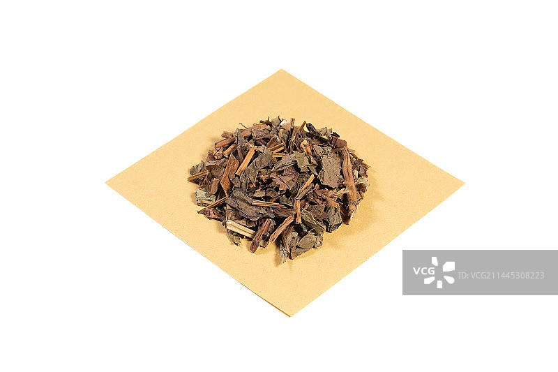 白背景中草药中医药材鱼腥草图片素材