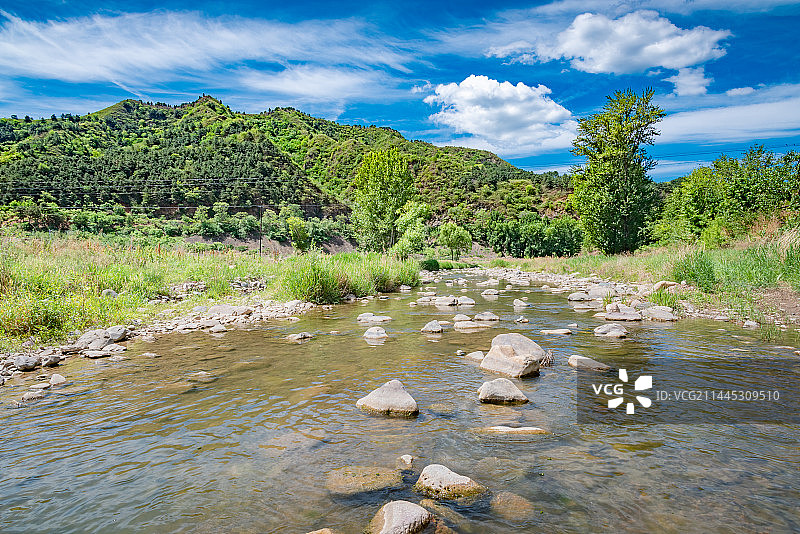 北京密云清水河峡谷图片素材