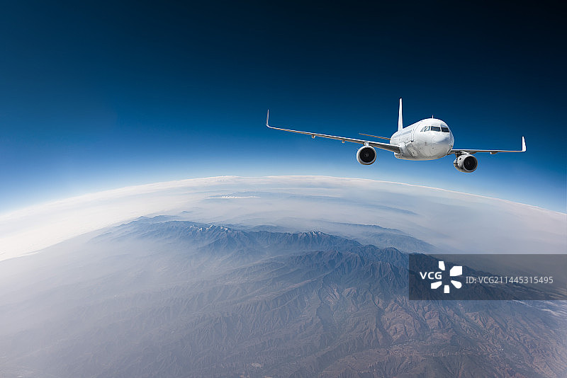 鸟瞰大地图片素材