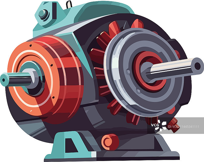 钢铁工厂中的现代机械图片素材