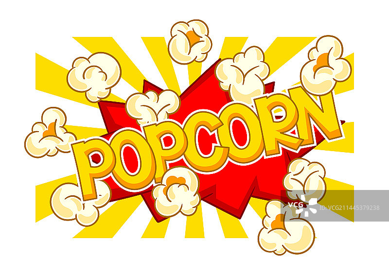 爆米花零食背景图片素材