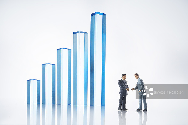 商业联盟增长图图片素材