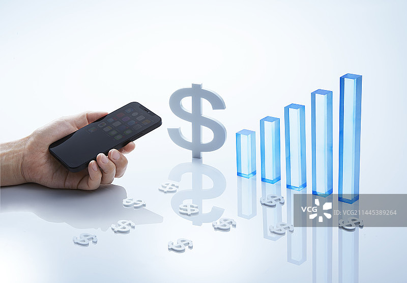 外币净投资屏幕合成图图片素材