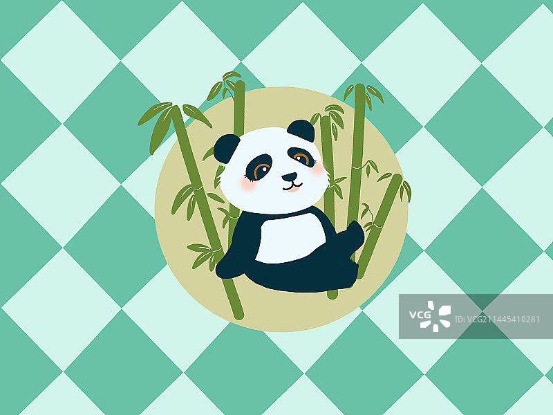 熊猫竹子图片素材