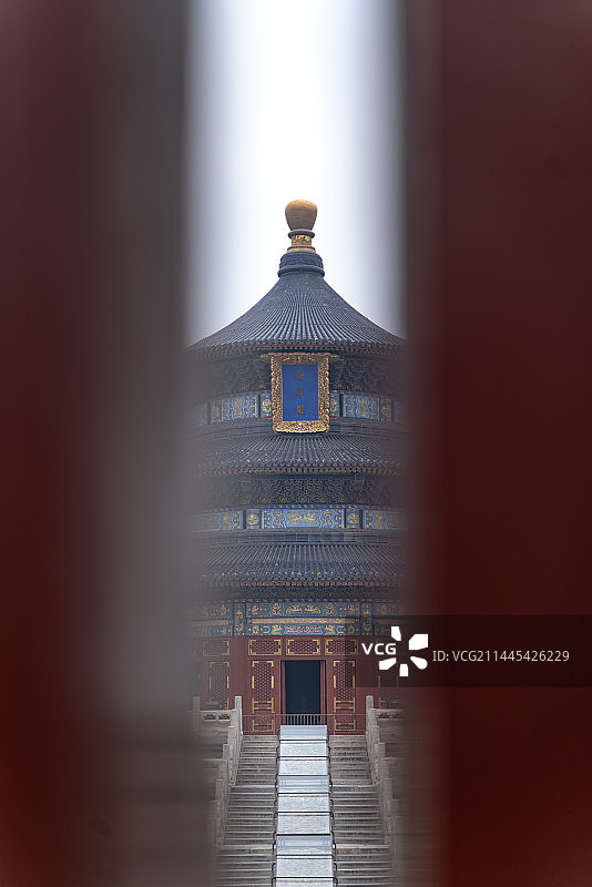 北京天坛城市风光图片素材