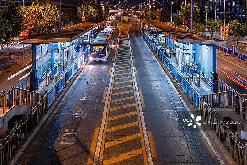 北京天通苑城市风光图片素材