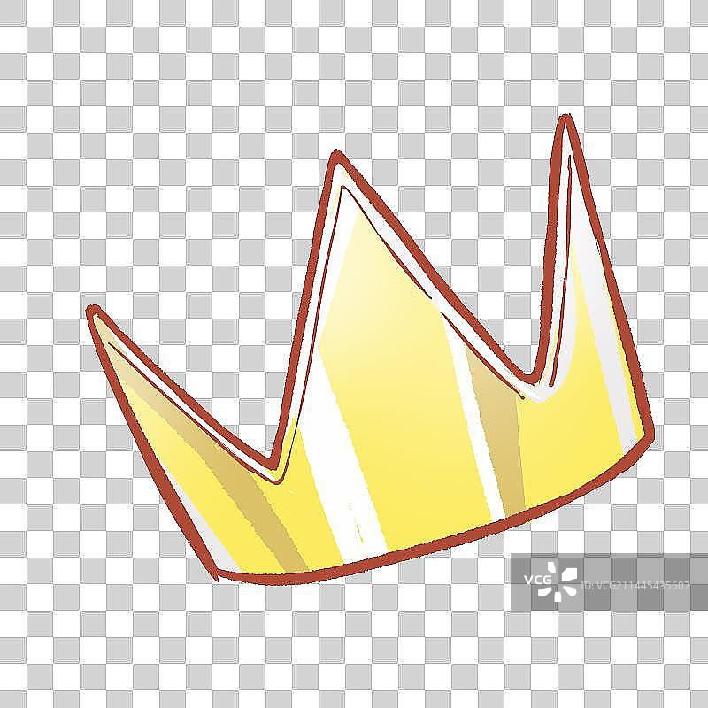 王冠卡通图标图片素材