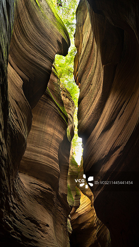 雨岔大峡谷图片素材