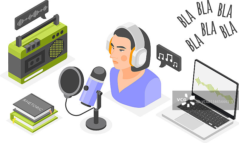 修辞2.5D构图图片素材