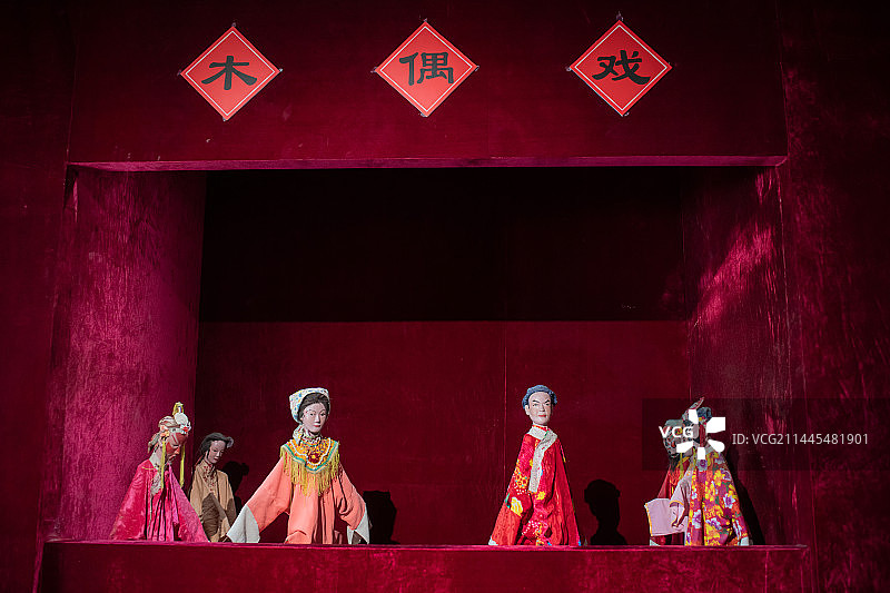 木偶戏，玉林市博物馆图片素材