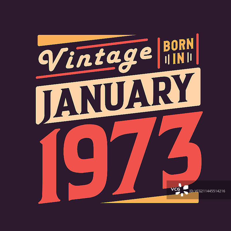 1973年1月复古风图片素材