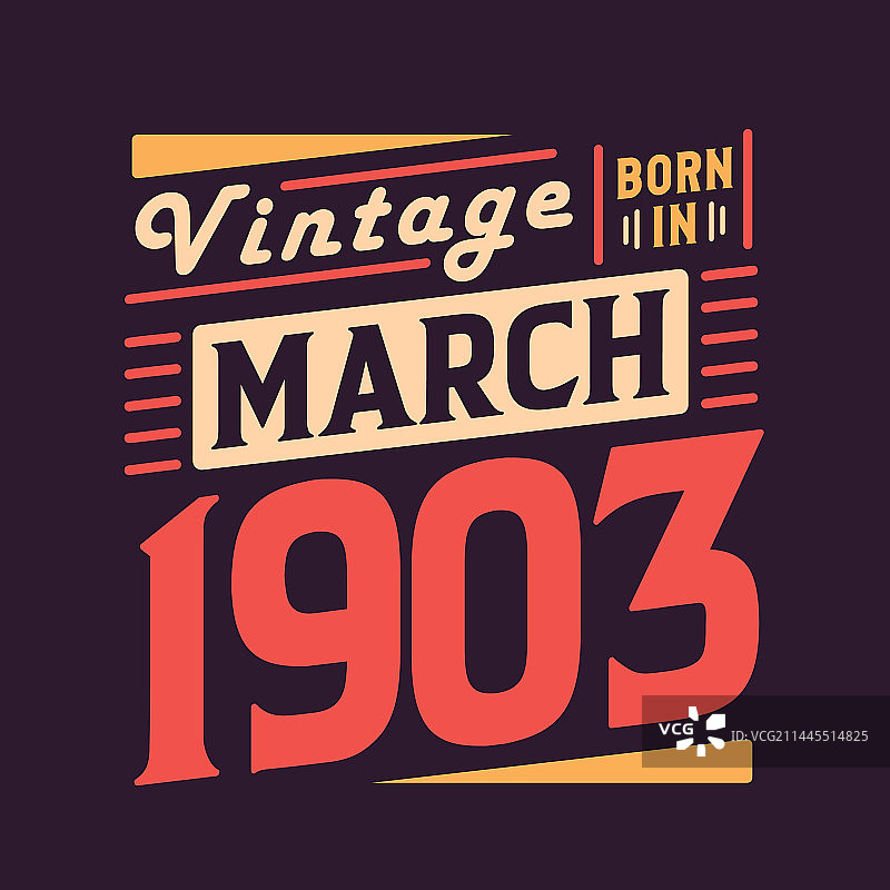 1903年3月复古风设计图片素材