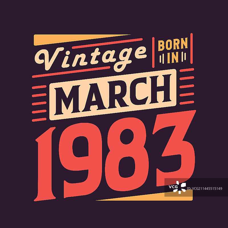 1983年3月复古图片素材